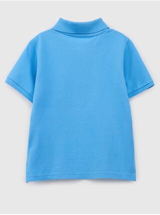 Modré chlapčenské polo tričko s logom GAP