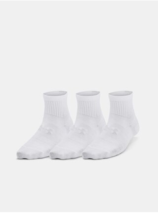 Súprava troch párov ponožiek Under Armour UA Essential 3pk Qtr Yth