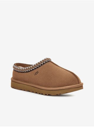 Hnědé dámské semišové pantofle UGG Tasman