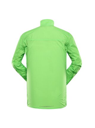 Svetlo zelená pánska bunda s impregnac ALPINE PRO Spin