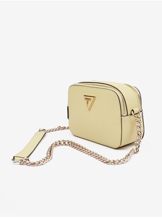 Svetlo žltá dámska crossbody kabelka Guess Noelle