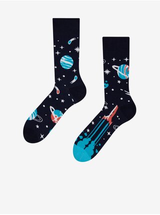 Modro-čierne veselé ponožky Dedoles Planéty