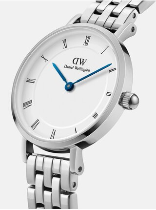 Stříbrné dámské hodinky Daniel Wellington Petite 5-link 