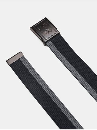 Čierny chlapčenský opasok Under Armour B Stretch Webbing Belt