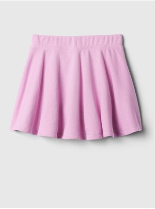 Růžová holčičí kraťasová sukně GAP