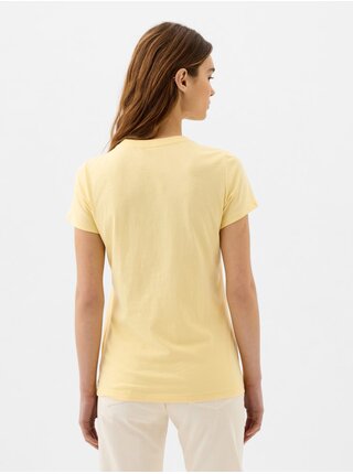 Žlté dámske tričko GAP