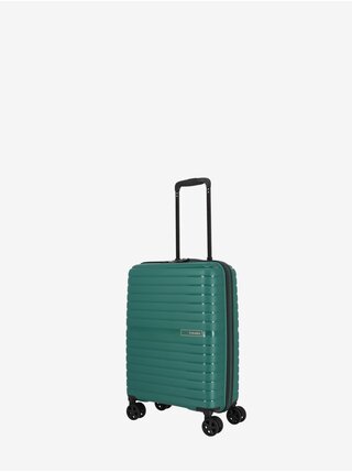 Petrolejový cestovní kufr Travelite Trient S Green