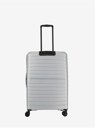 Stříbrný cestovní kufr Travelite Trient L Silver