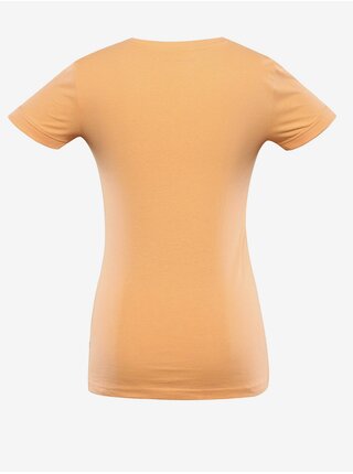 Oranžové dámské tričko z organické bavlny ALPINE PRO TERMESA     