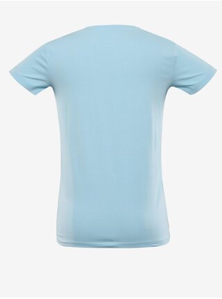 Světle modré dámské tričko NAX NERGA   
