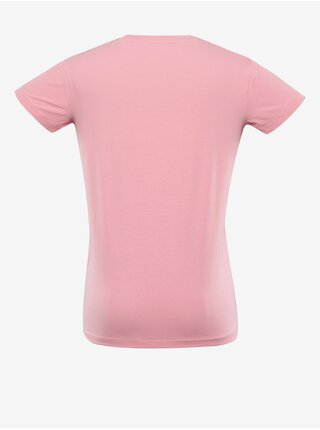 Růžové dámské tričko NAX NERGA     