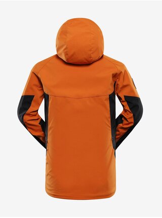 Oranžová pánská softshellová bunda ALPINE PRO ESPRIT      
