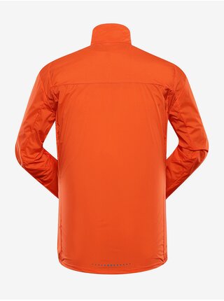 Oranžová pánská bunda s impregnací ALPINE PRO Spin