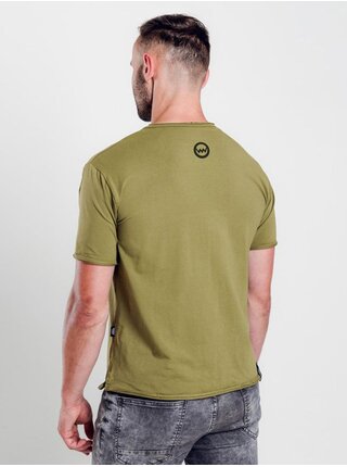 Zelené pánske tričko Tričko Santi