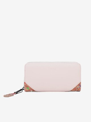 Růžová dámská peněženka Skelly Pink
