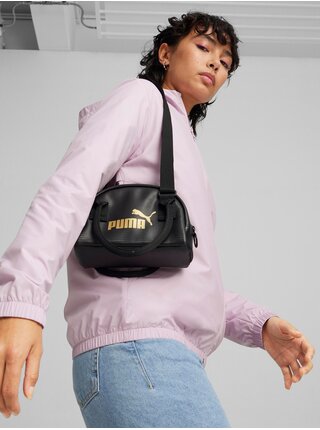 Černá dámská kabelka Puma Core Up Mini Grip Bag