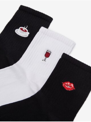 Sada tří párů dámských ponožek SAM 73 Nasazo