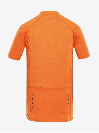 Oranžové pánske cyklistické tričko ALPINE PRO Geret