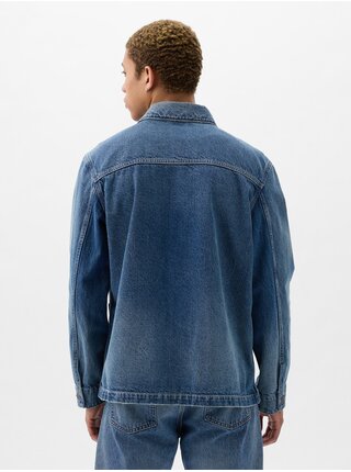 Modrá pánská džínová bunda GAP
