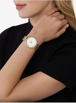 Zlaté dámske hodinky Michael Kors Pyper