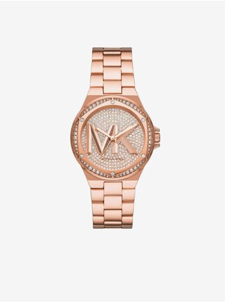 Růžovozlaté dámské hodinky Michael Kors Lennox