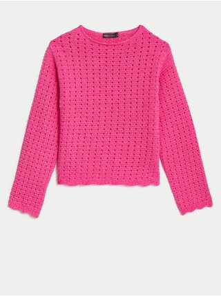 Ružový dámsky sveter Marks & Spencer