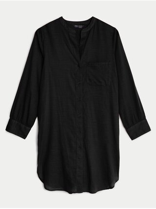 Černá dámská plážová košile Marks & Spencer 