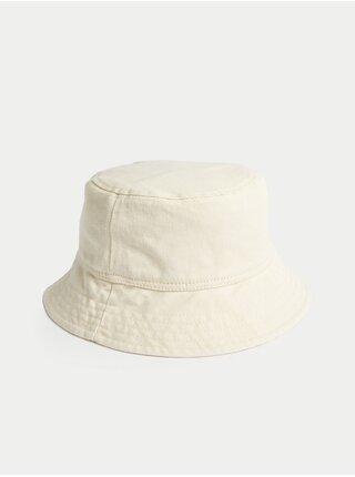 Krémový dámský klobouk Marks & Spencer 