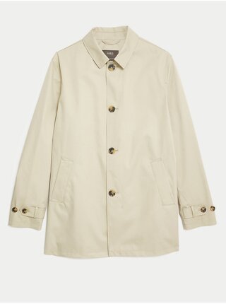 Béžový pánský lehký kabát Marks & Spencer  