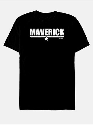 Čierne unisex tričko Paramount Maverick
