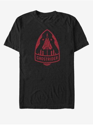 Čierne unisex tričko Paramount Ghost Rider Red