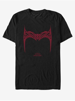 Čierne unisex tričko Marvel Wanda Helm