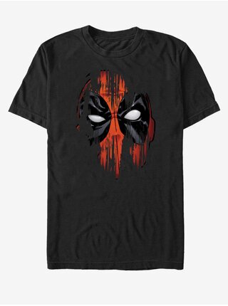 Čierne unisex tričko Marvel Painted Face