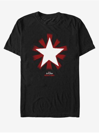 Čierne unisex tričko Marvel Star Chavez