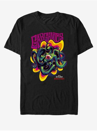 Čierne unisex tričko Marvel Colorful Gargantos