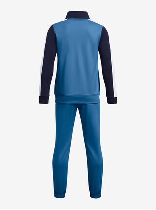 Modrá klučičí sportovní souprava Under Armour UA CB Knit Track Suit  