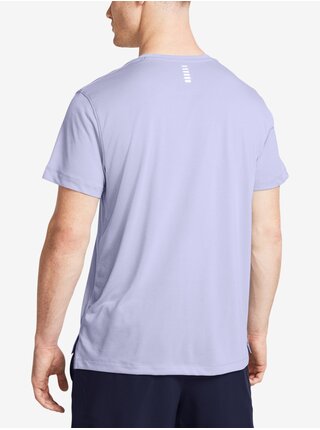 Světle fialové pánské sportovní tričko Under Armour UA LAUNCH SHORTSLEEVE-PPL