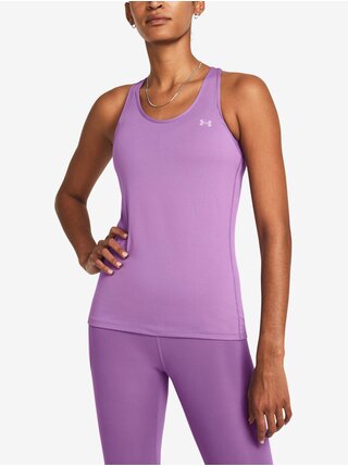 Fialové dámské tílko Under Armour Tech Mesh Racer Tank-PPL