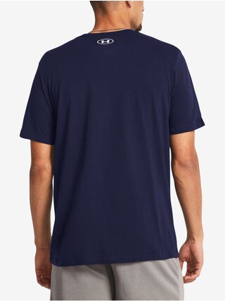 Tmavě modré pánské tričko Under Armour UA M SPORTSTYLE LC SS-BLU