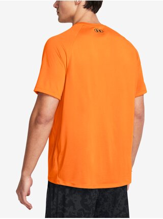 Oranžové pánske tričko Under Armour UA Tech 2.0 SS Tee-ORG