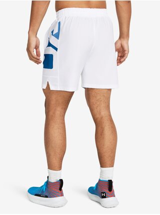 Bílé pánské kraťasy Under Armour UA Baseline Woven