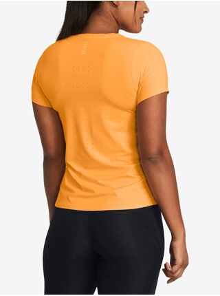 Oranžové dámske tričko Under Armour UA Launch Elite Shortsleeve