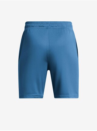 Modré klučičí sportovní kraťasy Under Armour UA Tech Logo Shorts