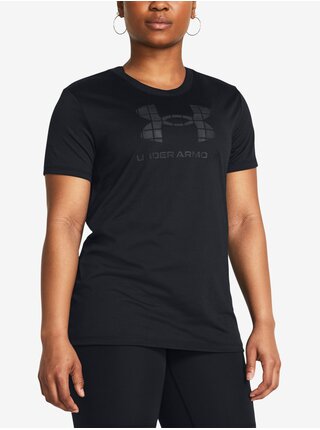 Čierne dámske športové tričko Under Armour UA Tech BL HD SS