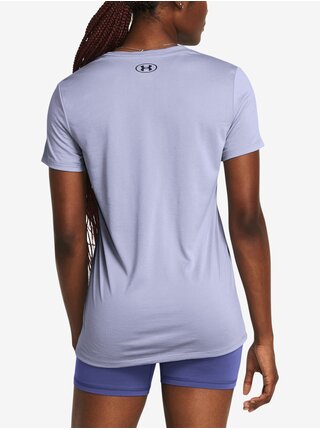 Svetlo fialové dámske športové tričko Under Armour UA Tech BL HD SS
