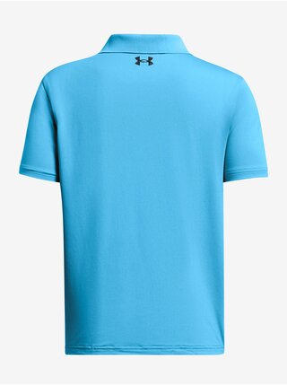 Modré klučiičí sportovní polo tričko Under Armour UA Performance Polo
