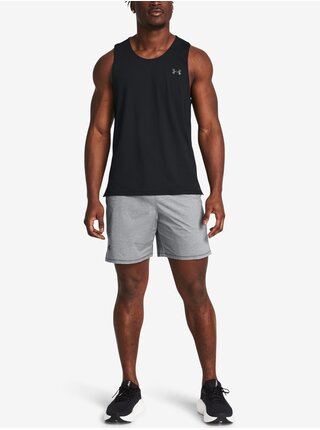 Černo-šedé pánské sportovní kraťasy Under Armour UA LAUNCH PRO 7'' HTR SHORTS  