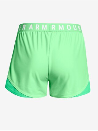 Světle zelené sportovní kraťasy Under Armour Play Up Shorts 3.0  