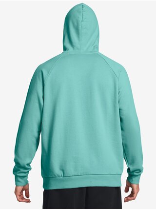 Tyrkysová pánska mikina Under Armour UA Rival Fleece Logo HD