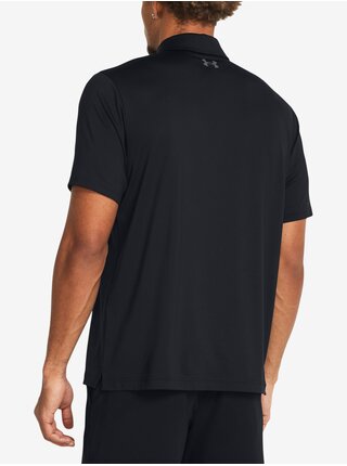 Čierne pánske športové polo tričko Under Armour UA T2G Polo